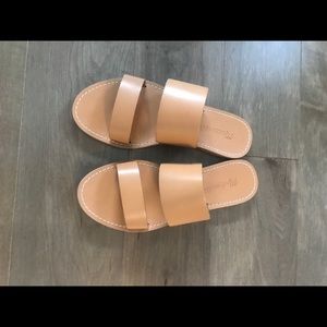 Boardwalk double strap slide sandal